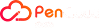 Pen cloud Logo Vertical